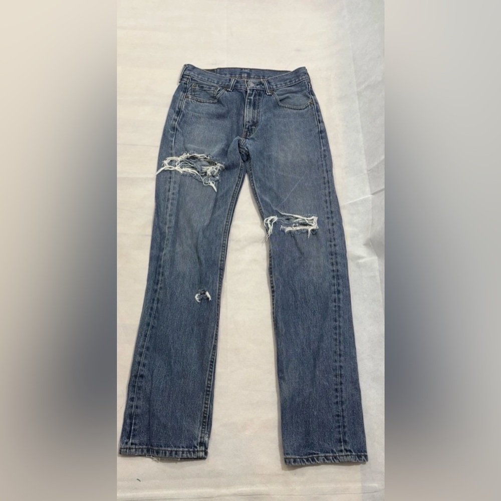 Levi's Classic Blue Denim Jeans